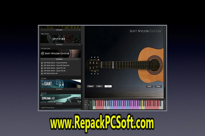 MG Instruments Soft Nylon Guitar v1.0 Free Download