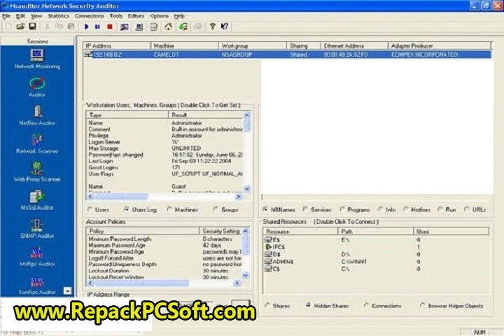 Nsauditor Network Security Auditor 3.2.6.0 Free Download With Patch