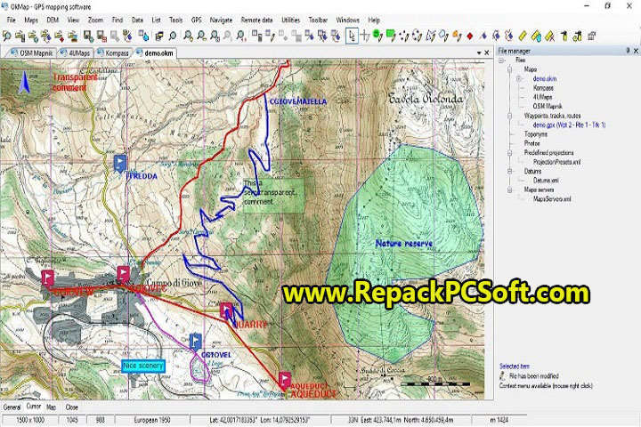 OkMap Desktop 17.11 instal the new version for iphone