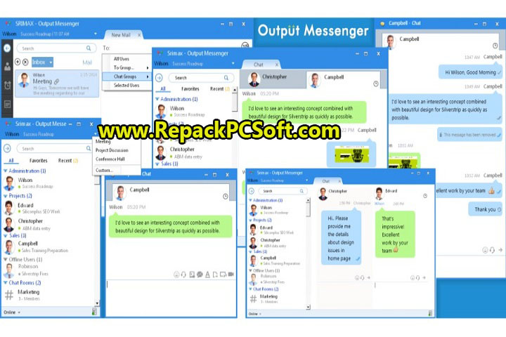 Output Messenger 2.0.23 Free Download With Key