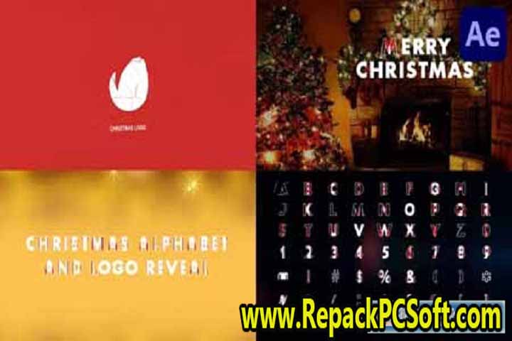 VideoHive Christmas Alphabet After Effects 40767648 Free Download