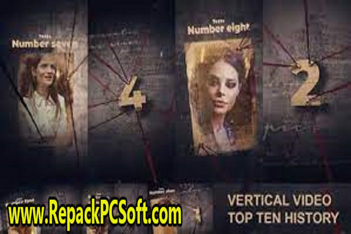 VideoHive Top 10 History Vertical Video 42008296 Free Download