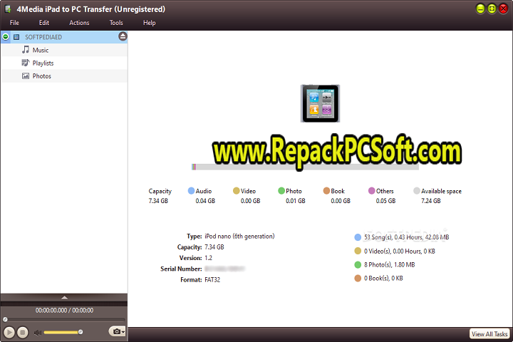 4Media iPad to PC Transfer v5.7.38 Free Download