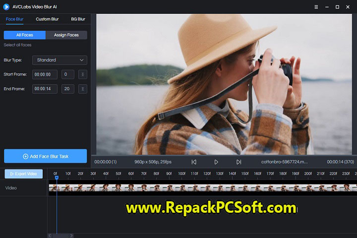 AVCLabs Video Blur AI 2.0.0 Free Download With Crack