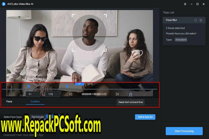 AVCLabs Video Blur AI v2.0.0 Free Download