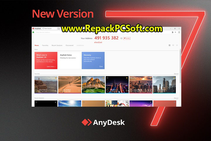 AnyDesk 7.0.5.0 Multilingual Free Download With Key
