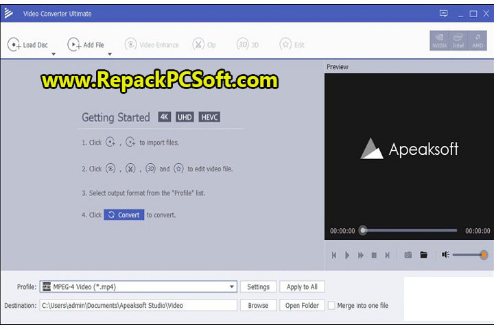 Apeaksoft Video Converter Ultimate 2.3.26 Free Download With Crack