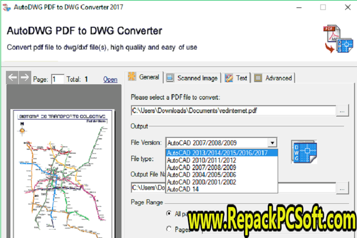 AutoDWG PDF to DWG Converter Pro 2022 4.6 Free Download