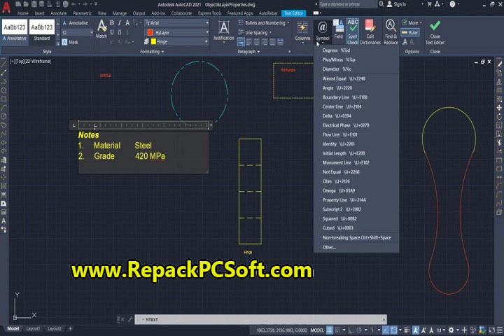 AutoRebar v2.1 for Autodesk AutoCAD 2021 Free Download With Crack