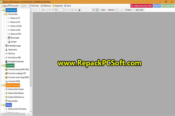 ByteScout PDF Multitool Portable 13.1.0.4387 Free download with Crack