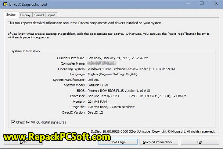 DirectX 12 Online Downloader v1.0 Free Download With patch