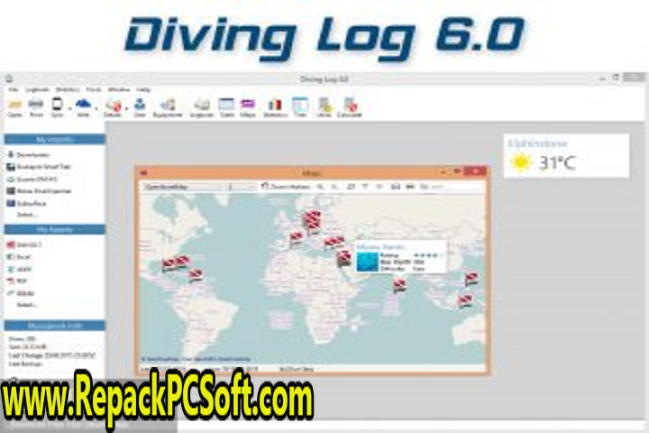 Diving Log v6.0.25 Free Download
