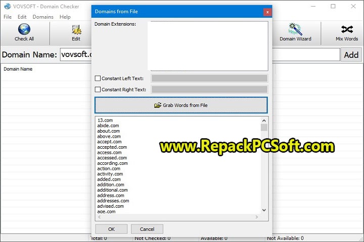 Domain Checker 7.0 Free Download With key