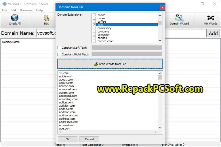 Domain Checker 7.0 Free Download With patch