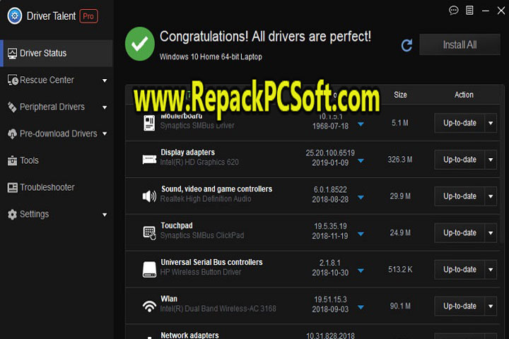 Driver Talent Pro 8.1.11.38 downloading