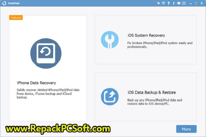 FonePaw iPhone Data Recovery 9.5 Free Download