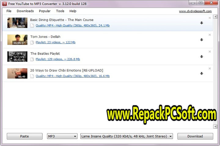 Free YouTube To MP3 Converter 4.3.74.507 Free Download