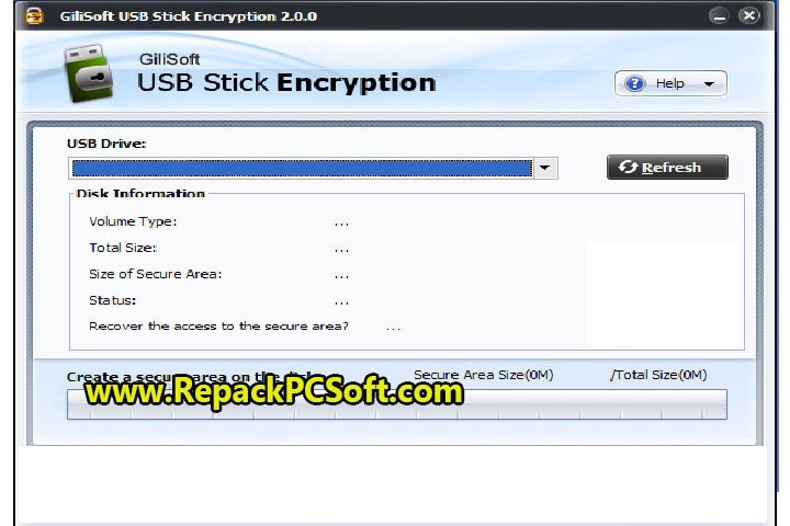 GiliSoft USB Stick Encryption 12.1 Free Download With Patch