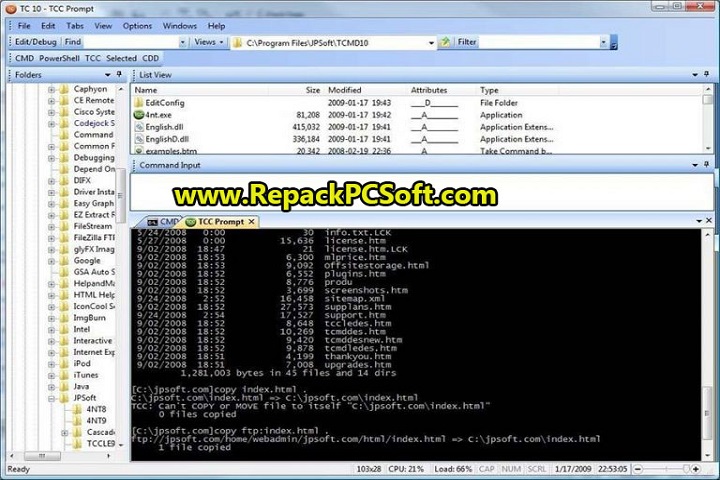 JP Software Take Command 29.00.14 Free Download