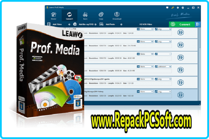 Leawo Prof Media v11.0.0.3 Free Download