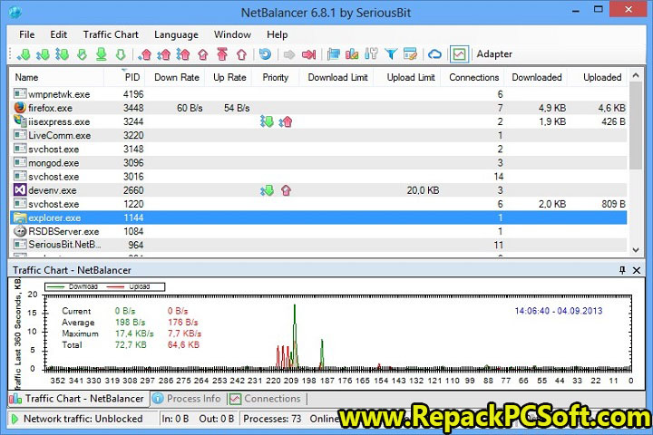 NetBalancer 11.0.1.3304 Free Download With Patch