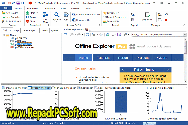Offline Explorer Enterprise 8.3.0.4928 Free Download
