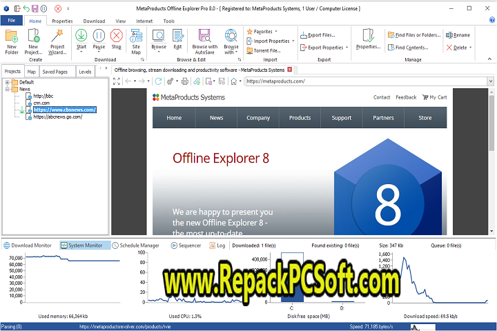 Offline Explorer Enterprise 8.3.0.4928 Free Download