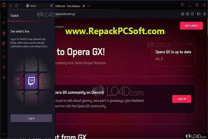 Opera GX 94.0.4606.69 (64-bit) Free Download With Crack