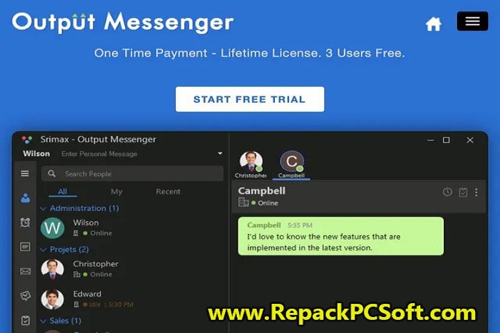 Output Messenger 2.0 Free Download