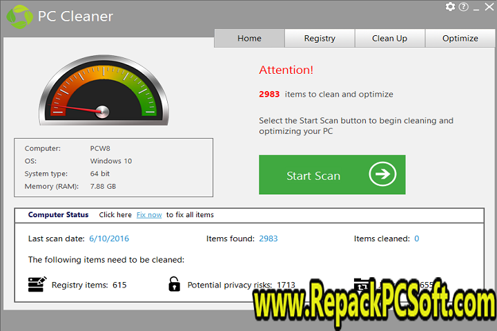 PC Cleaner Pro v9.1.0.4 Free Download