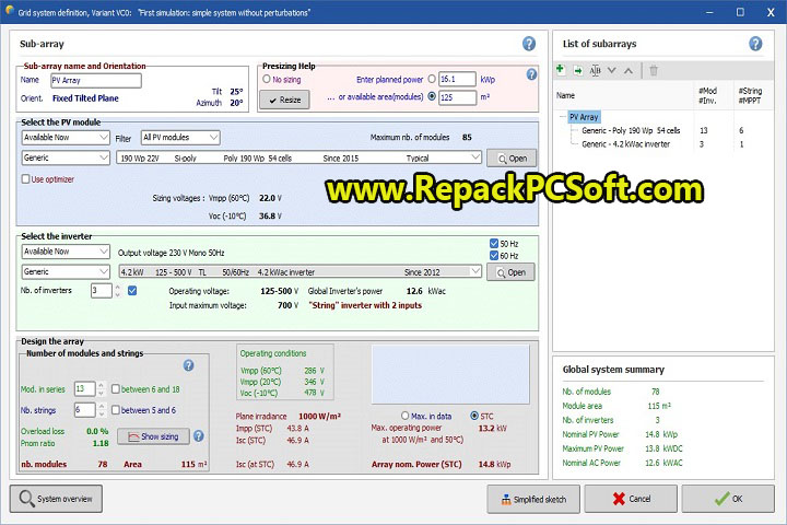 PVsyst 7.3.1 Multilingual Free Download With Key