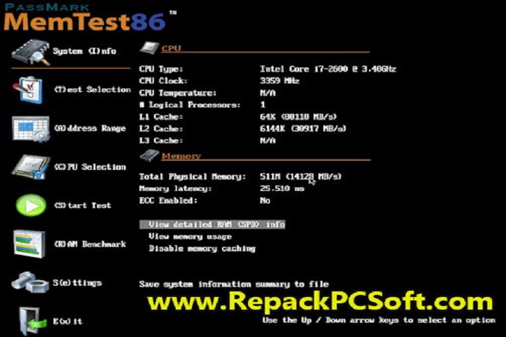 PassMark_MemTest86_Pro_10.1_Build_1000 Free Download
