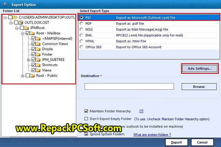 SysTools Office 365 Export 4.0 Free Download with Key