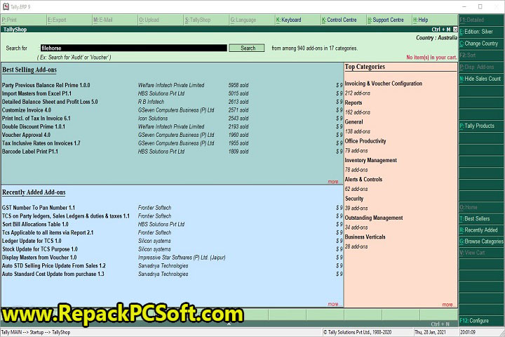 Tally ERP 9 6.6.3 Free Download With Key