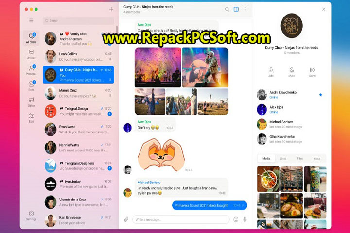 Telegram for Desktop 4.5.3 Free Download With Patch