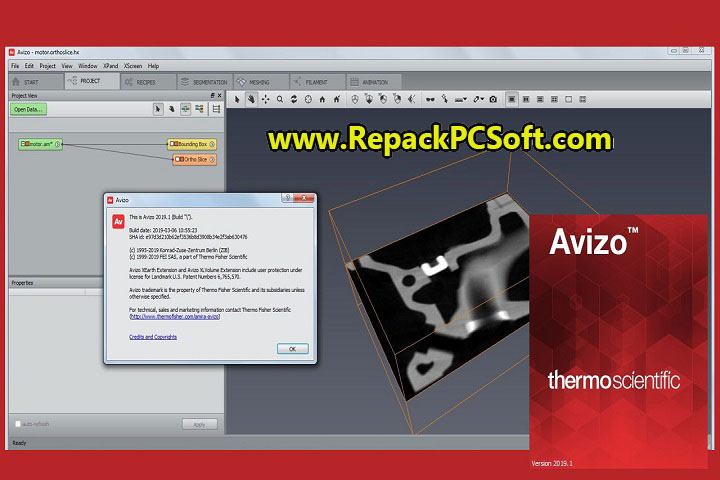 ThermoSientific AMIRA AVIZO 3D 2022.2 Free Download With crack