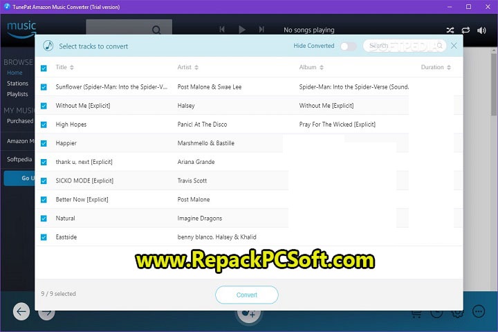 TunePat Amazon Music Converter 2.6.1 Free Download with Patch