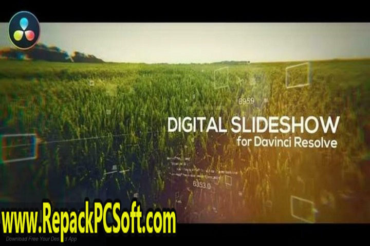 VideoHive Digital Slideshow for DaVinci Resolve 31300385 Free Download