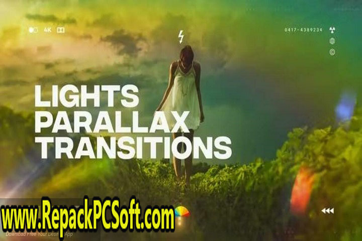 VideoHive Parallax Lights Transitions 38885998 Free Download 