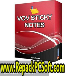 VovSoft Vov Sticky Notes v7.8.0.0 Free Download