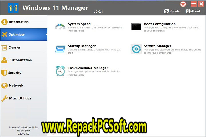 Yamicsoft Windows 10 Manager v3.7.4 Free Download