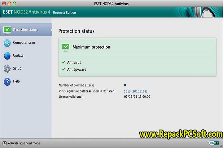 eset NOD32 Antivirus 1.0 Free Download