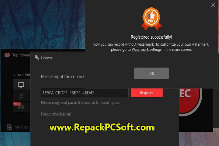 iTop Screen Recorder 3.1.0 Free Download with Patch