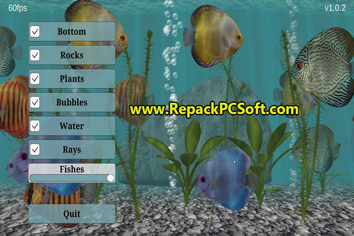 3D Tropical Fish Aquarium III V1.0 Free Download With Patch