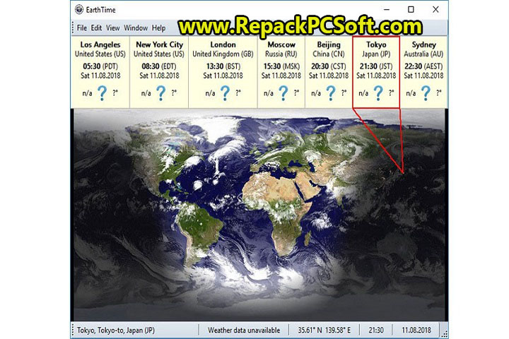 DeskSoft Earth Time 6.22.2 Free Download With Crack