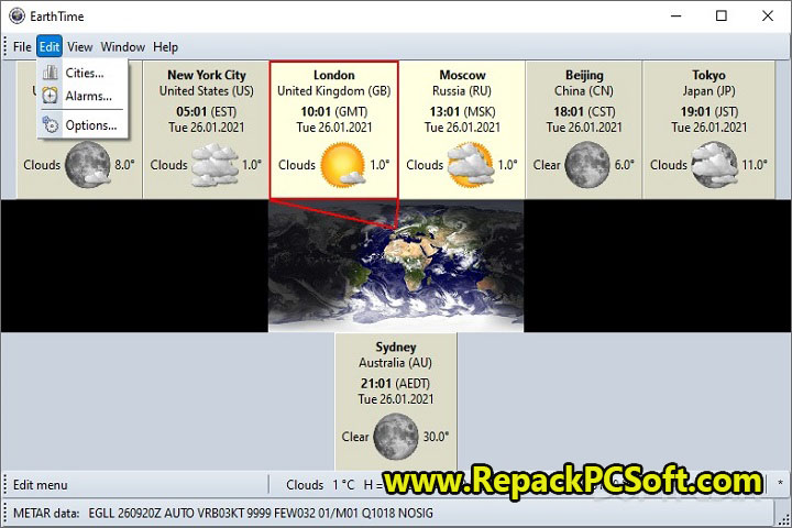 DeskSoft Earth Time 6.22.2 Free Download With Key