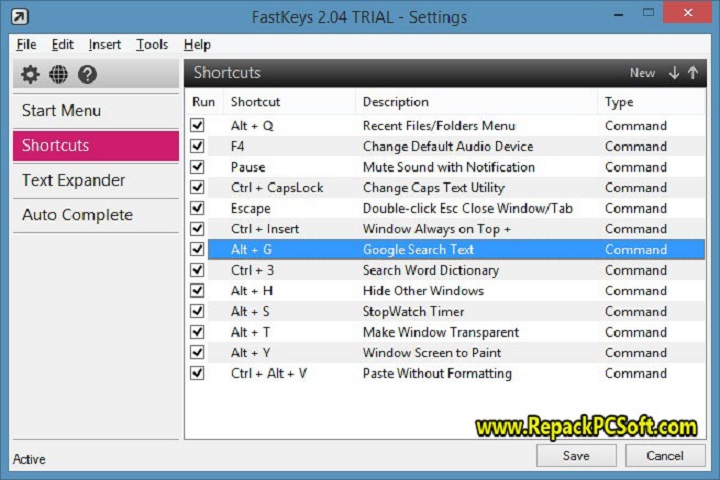 FastKeys Pro 5.10 Free Download