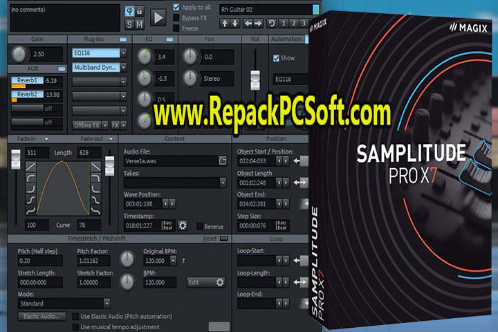 MAGIX Samplitude Pro X7 Suite 18.0.0.22190 Free Download