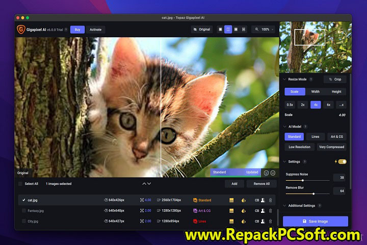 Topaz Gigapixel AI 6.3.0 Free Download With Crack