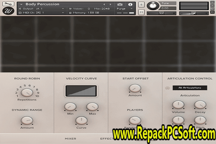 Waves factory Body Percussion v1.0 Free Download